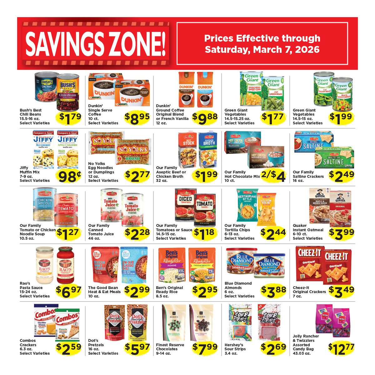 Savings Zone Page 1