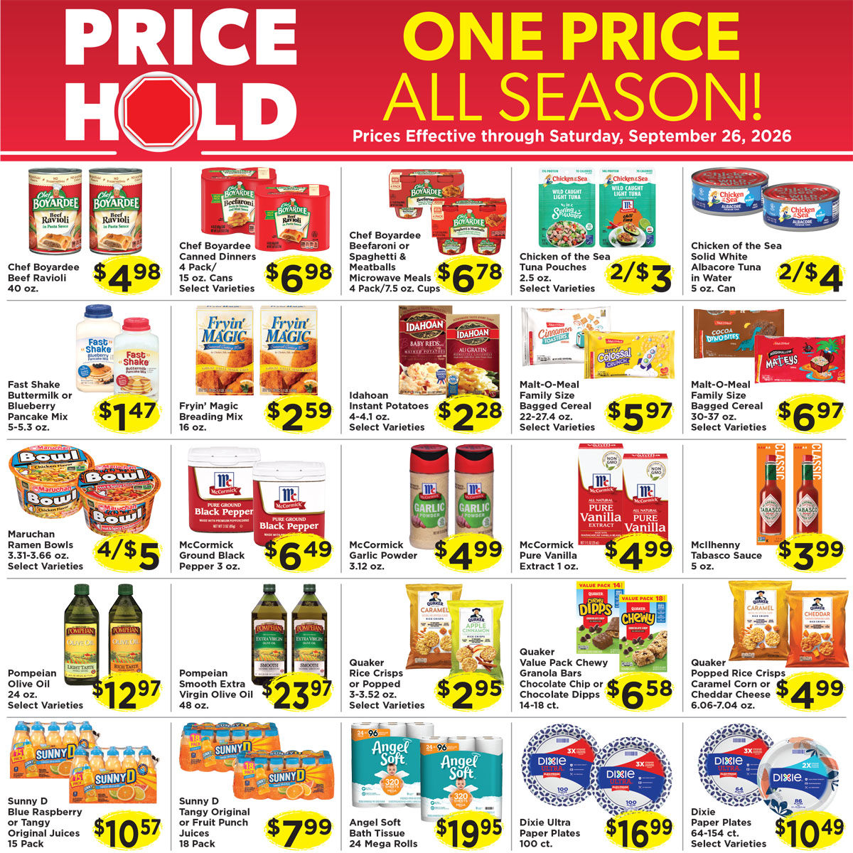 Price Hold Page 1