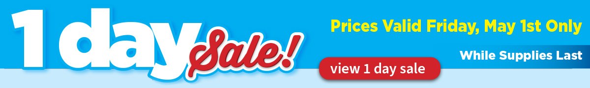 1 Day Sale