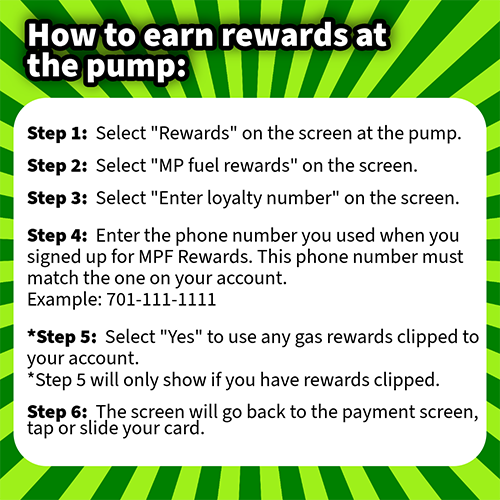 Gas Rewards Instructions
