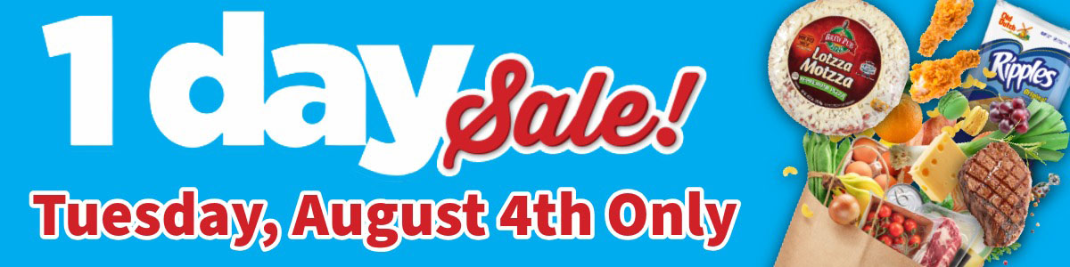 1 Day Sale