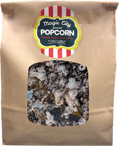 Oreo Flavored Popcorn Bag