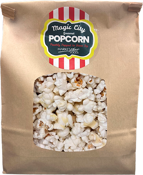 White Cheddar Garlic Parmesan Popcorn Bag