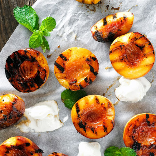 Grilled Peaches